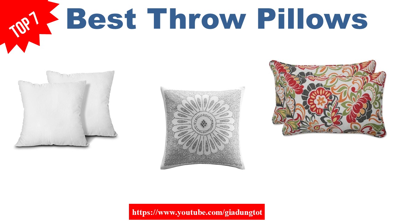 Top 7 Best Throw Pillows With Price – Best Home Kitchen