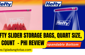 Hefty Slider Storage Bags, Quart Size, 78 Count - Phi Review