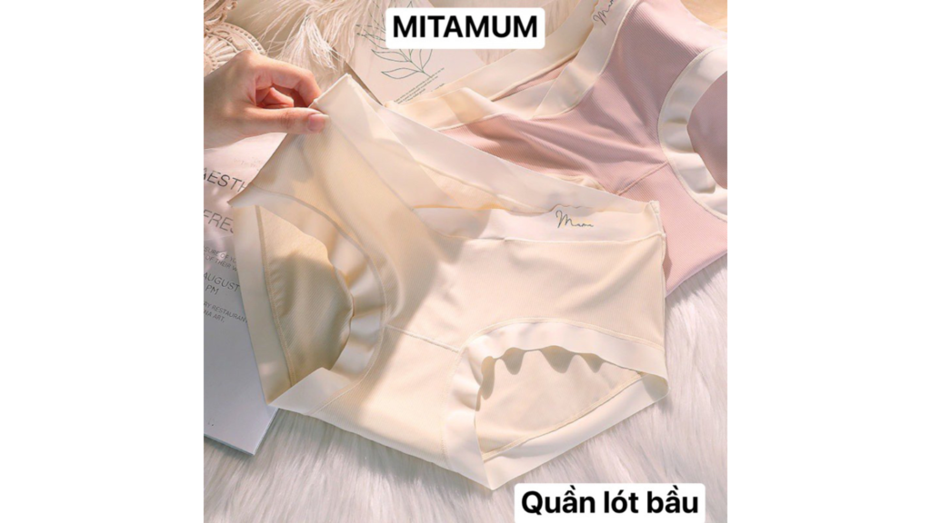 CÓ NÊN MUA QUẦN LÓT BẦU THUN TĂM LẠNH MITAMUM - CHO MẸ BẦU VÀ SAU SINH KHÔNG