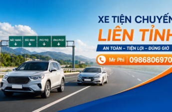 Dịch vụ xe tiện chuyến Bắc Giang, Bắc Ninh đi Phú Thọ, Vĩnh Phúc – Giá tốt, đi ngay